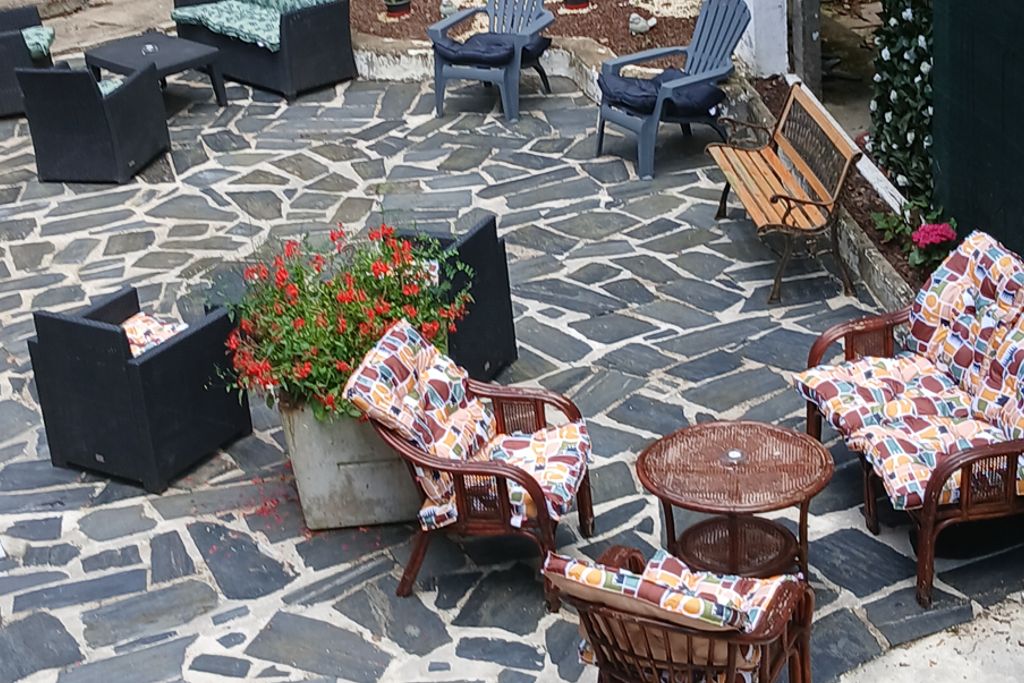 Terrasse Résidence l'Hermitage